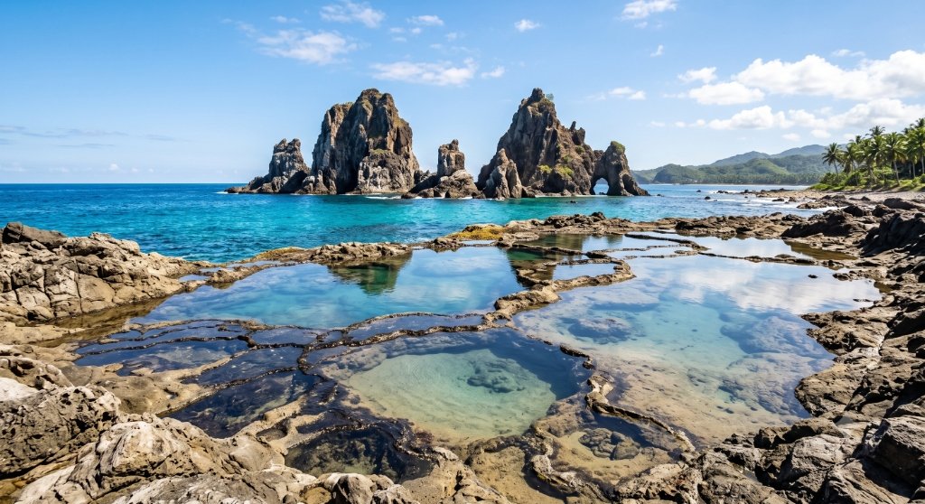 Diguisit Rock Formations & Aniao Islets