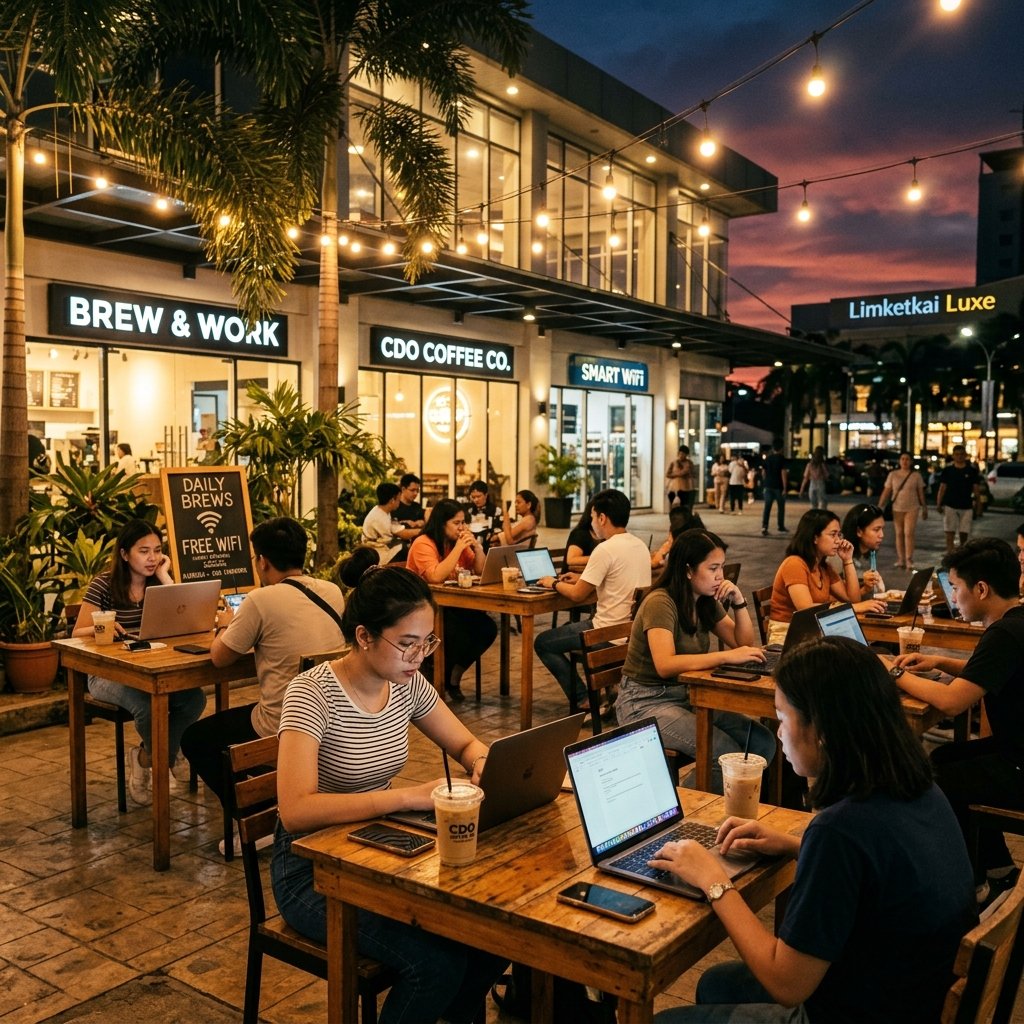 Thriving Urban & Cafe Scene