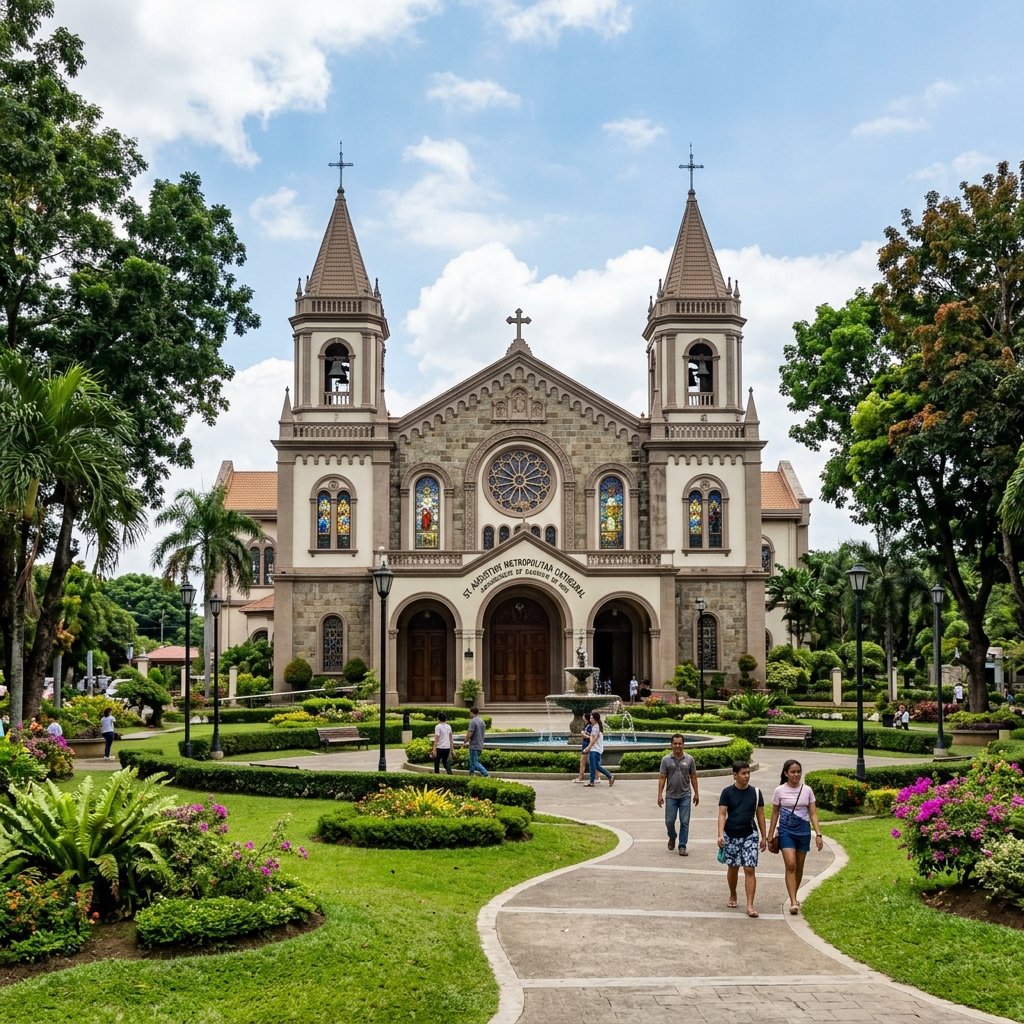 Gaston Park & St. Augustine Metropolitan Cathedral