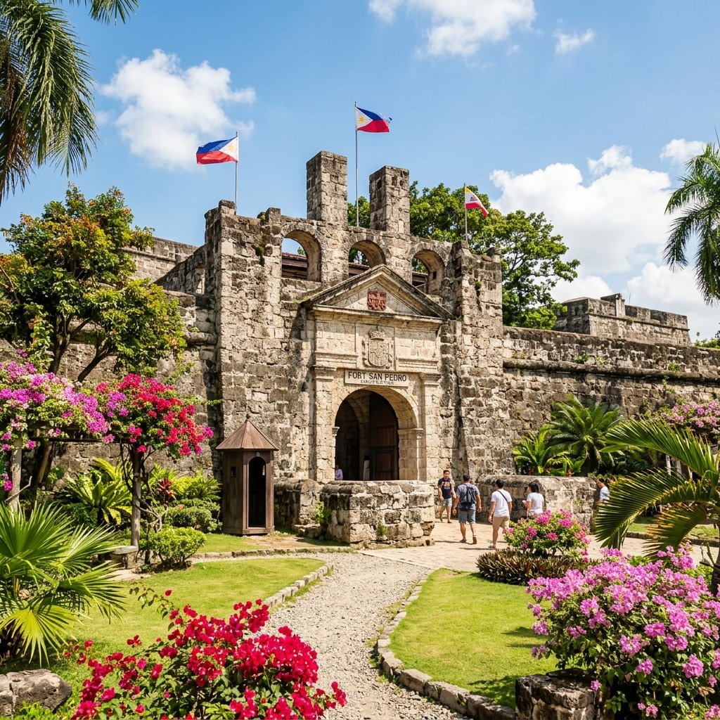 Fort San Pedro & Magellan's Cross